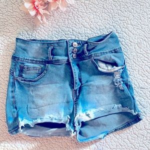 Jean Short RAW 7, Size 11 fits like a 6, blue.